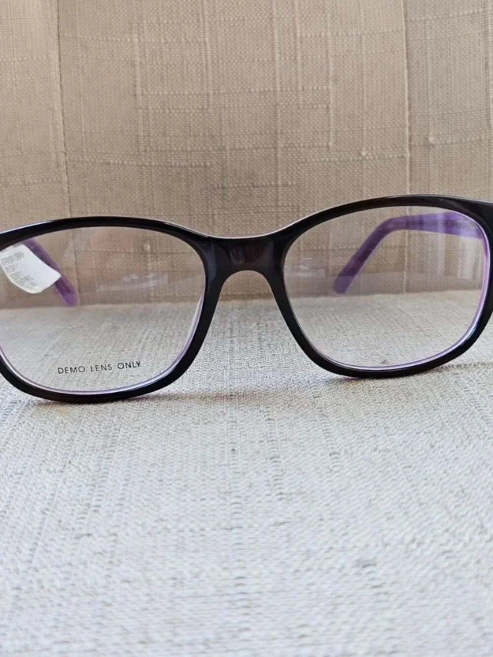 Wall Mart Eyeglasses Frame Unisex Tortoise Brown/Purple Tone Eyewear Glasses $54